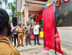 Tiga Fasilitas Baru di Kampung Meekurima Resmi Diresmikan