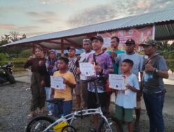 Bumdes Kampung Nawaripi Gelar Lomba Mancing