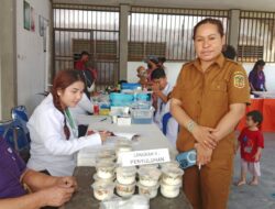 Puskesmas Timika Gelar Posyandu Rutin di Koperapoka