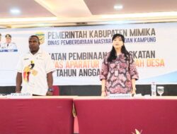 Pembinaan Kapasitas Aparatur Desa / Kampung di Mimika oleh DPMK