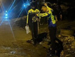 Bonceng Tiga dan Ngebut, Kecelakaan Maut di Jalan Husni Thamrin Mamuju Tewaskan Dua Orang