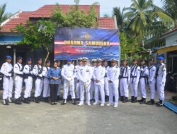 Lanal Nabire Hidupkan Spirit Pertempuran Laut Arafuru di Hari Dharma Samudera