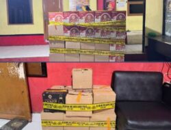 Hari Ketiga Operasi Pekat, Polresta Mamuju Sikat 1.309 Botol Miras Ilegal