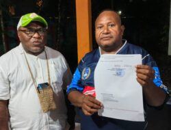 Anthonius Kemong Ketua Panitia Muslub KONI Kabupaten Mimika