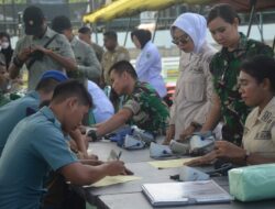 Jelang HUT ke-80 Persit, Prajurit Yonif TP 804/DBAY Sumbang Ratusan Kantong Darah di Nabire