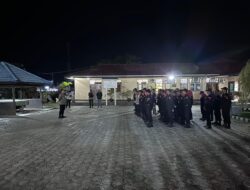 Apel Gabungan TNI–Polri di Nabire Barat, Patroli KRYD Digencarkan Jaga Keamanan Malam