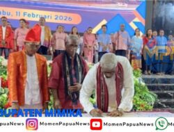 IKEMAL Mimika Resmi Lantik Pengurus IKBSBB