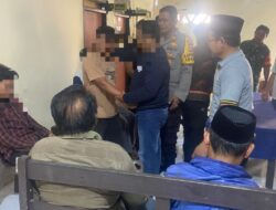 Polsek Tapalang Turun Tangan, Konflik Warga Galung–Kasambang Diselesaikan Lewat Mediasi Adat