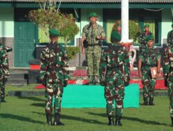 Letkol Okto Hutabri Tanimba Pimpin Upacara 17-an Yonif TP 804/DBAY di Nabire, Tegaskan Disiplin Prajurit di Papua Tengah