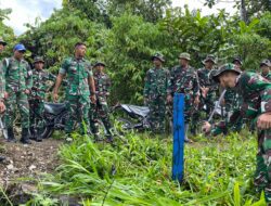 Senyap Di Balik Patok: YONIF TP 804/DBAY Turun Langsung Amankan Batas Lahan Di Nabire