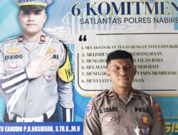 Polres Nabire Gelar Operasi Keselamatan 2026, Pelanggar Helm dan Plat Nomor Akan Ditilang
