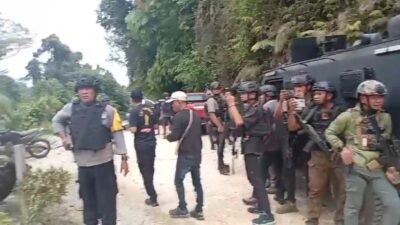 Kapolres Turun Tangan di Lagari 2: Dua Jenazah Hangus, 150 Aparat Sisir Camp PT Kristalin