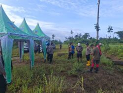 Kapolda Papua Tengah Tinjau Lahan Calon Mako Polda di Karadiri Bersama Kapolres Nabire, Sekaligus Tebar Bibit Ikan
