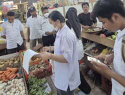 Harga Pangan Meroket, Kepala SPPG Nabire Turun Gunung Survei 3 Pasar Sekaligus