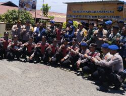 Kapolda Papua Tengah Imbau Penumpang di Pelabuhan Samabusa Tertib Saat Arus Mudik